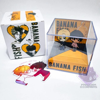 Cubo Diorama Banana Fish Cubo de Acrílico 9x9x9cm