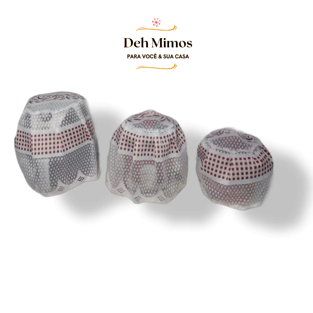 Kit 3  Capas para Cozinha Fritadeira, Panela Elétrica e Espremedores de Rebda