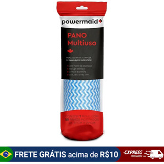 Pano multiuso rolo 7m Azul Powermaid