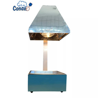 Conservador Aquecedor de batatas fritas 1 cuba conde inox