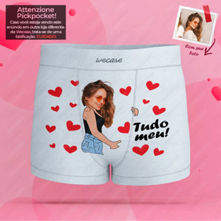 Cueca Personalizada com Foto Ciumenta Short | WECASE