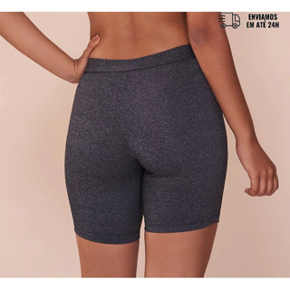 Bermuda Feminina HMR Suplex Média Cós Baixo Fitness/Academia em Oferta na Shopee