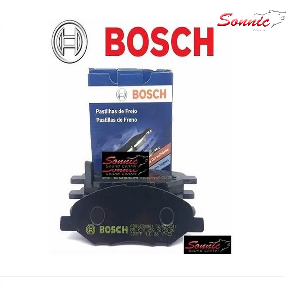 Pastilha Freio Dianteira TIIDA 1.8 2007 2008 2009 2010 2011 2012 2013 Original Bosch - Spare Parts and Accessories for Vehicles