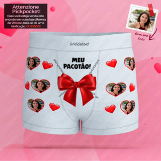 Cueca Personalizada com Foto Presentão | WECASE