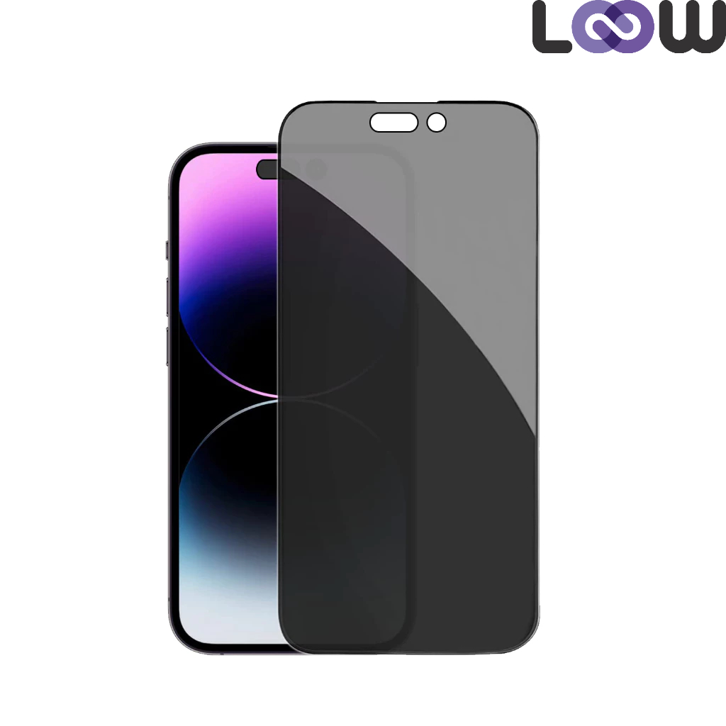 Película Para iPhone 6 6s 7 8 Plus X Xs Xr 11 12 13 14 Pro Max Cerâmica Privacidade Privativa Anti-Spy Espião