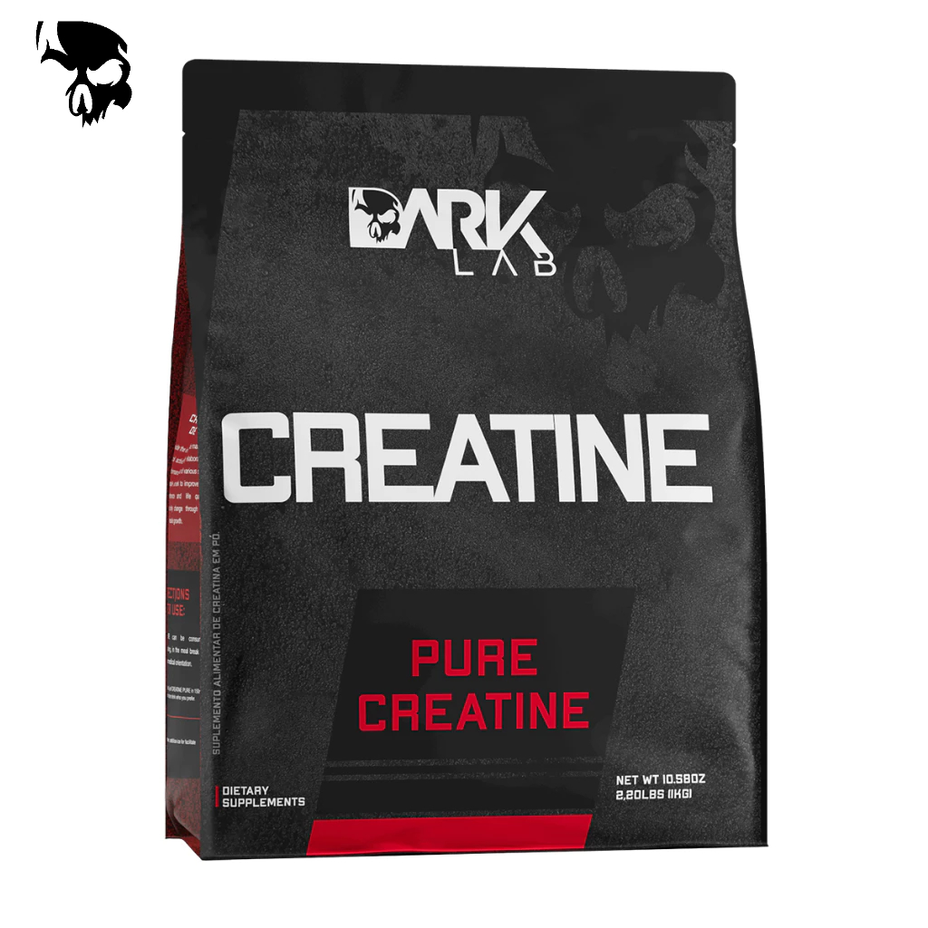 Creatina Monohidratada Pura Refil 1Kg Dark Lab - Creatine, Creatina 100% Pura