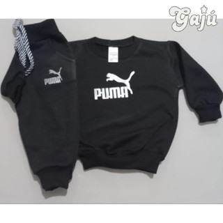 conjunto de moleton flanelado gola careca agasalho marcas