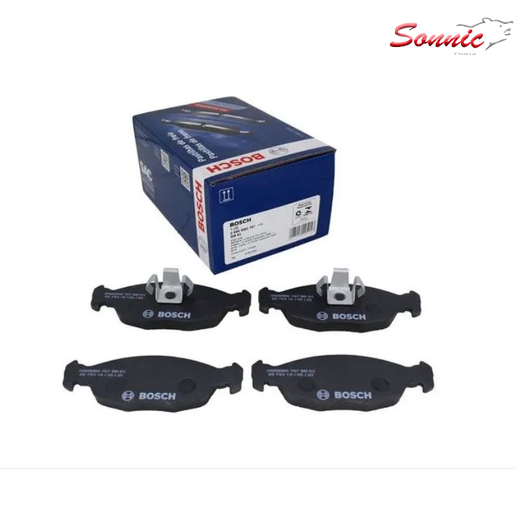 Jogo Pastilha De Freio CLASSIC 2010 2011 2012 2013 2014 2015 2016 Original Bosch em Oferta na Shopee
