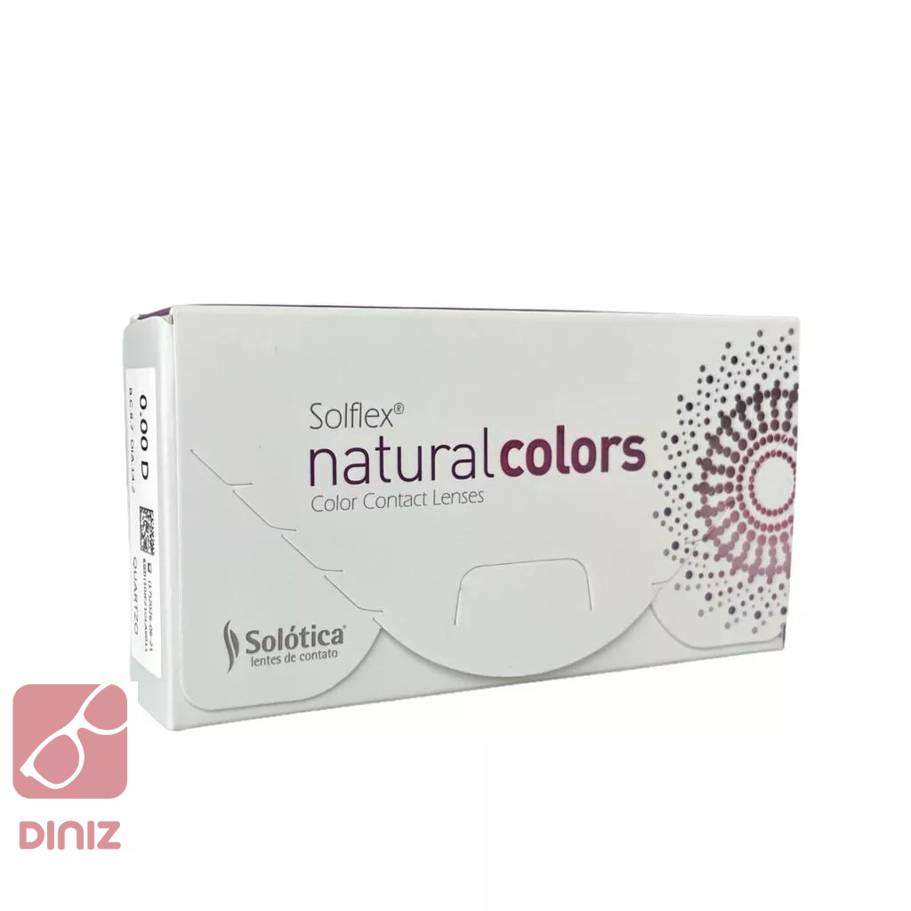 Lentes Coloridas Solótica Solflex Natural Colors Mensal - Sem Grau