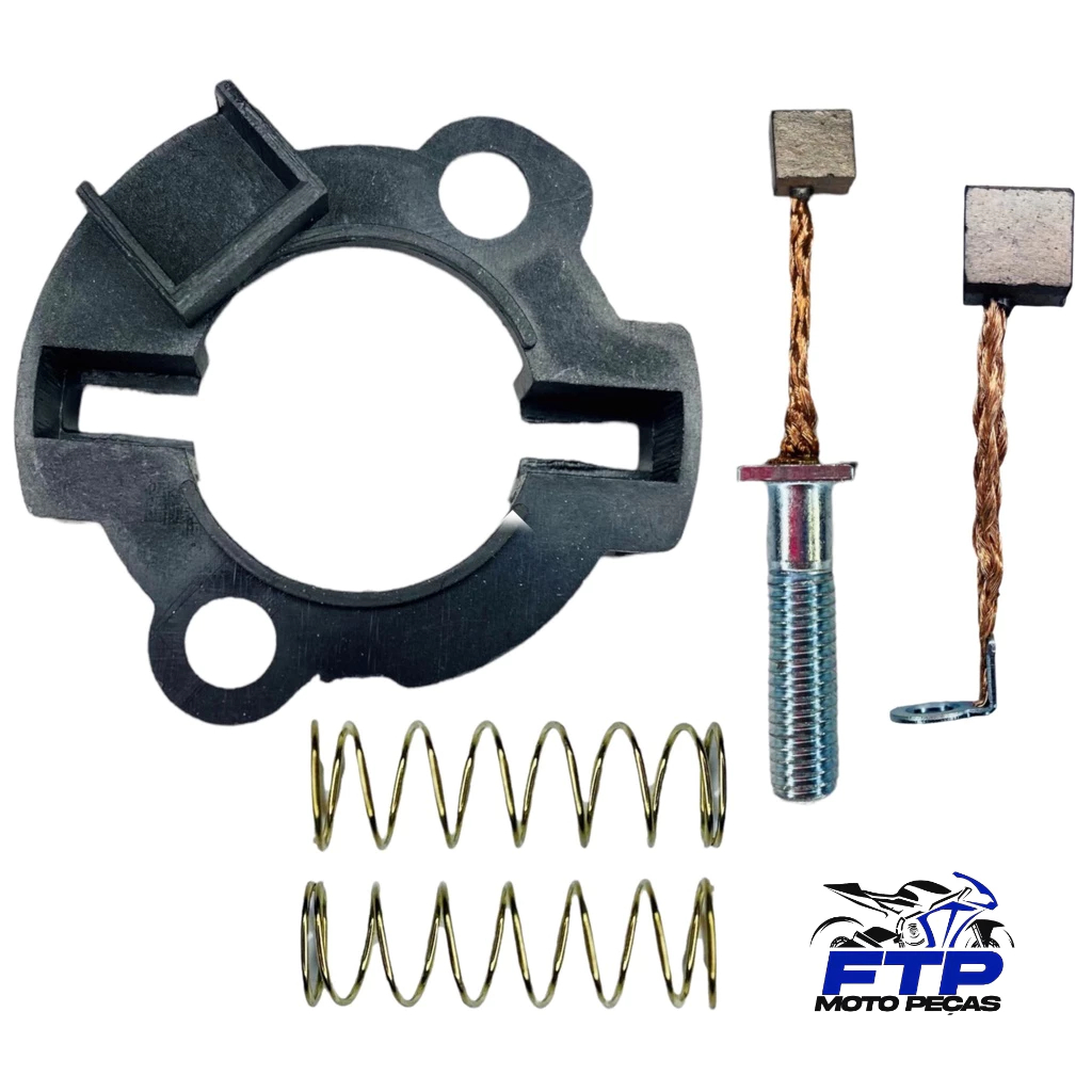 ESCOVA MOTOR PARTIDA TITAN FAN 2004 Á 2015 CG 160 2016 EM DIANTE em Oferta na Shopee