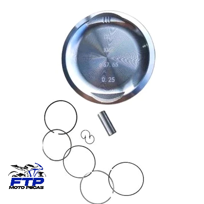 PISTÃO (0,25) CG160 FLEX FAN 160 BROS 160 2016 EM DIANTE