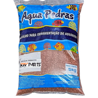 Substrato Terracota Natural No1 Aqua Pedras Para Aquário 5kg em Oferta na Shopee