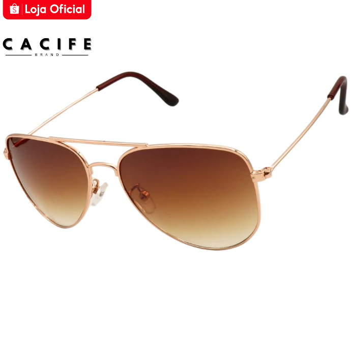 Detalhes do Óculos de Sol Boss Aviador Blogueira Tendência Moda Praia Verão uv400 Unissex