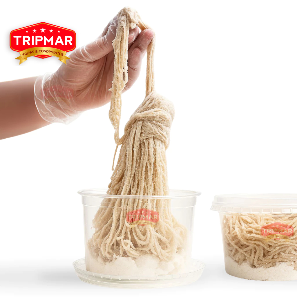 Envoltório Seco de Porco Calibre 28/30 45Mts em Oferta na Shopee