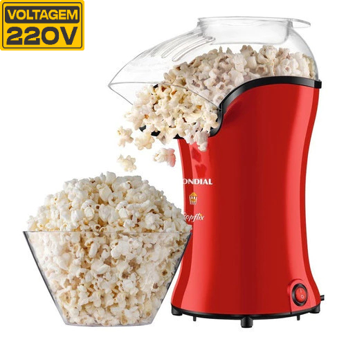 Pipoqueira Vermelha Mondial Popflix Pp-03 - 220v