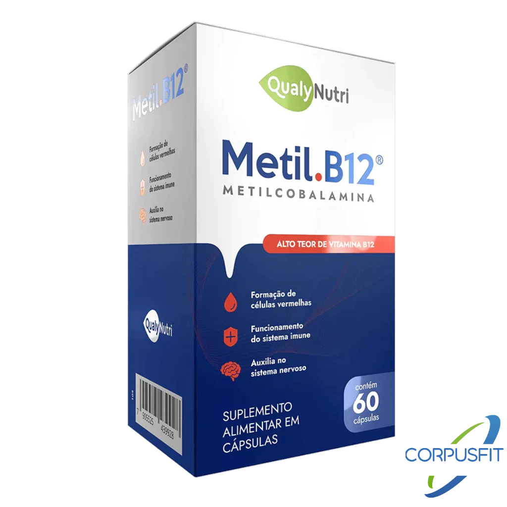 Metil B12 60 Cápsulas (Metilcobalamina) - Qualynutri em Oferta na Shopee