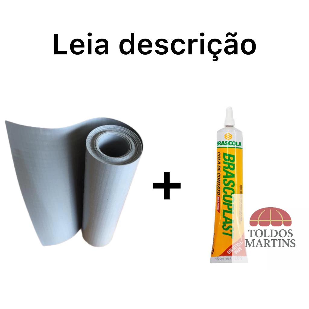 Kit Reparo de Lona Cola Vinil