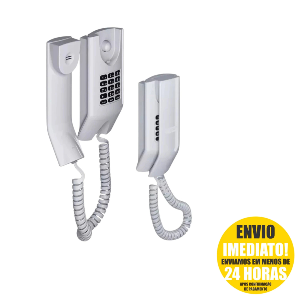 Interfone Intelbras Tdmi 300 Branco Para Apartamento Teclado