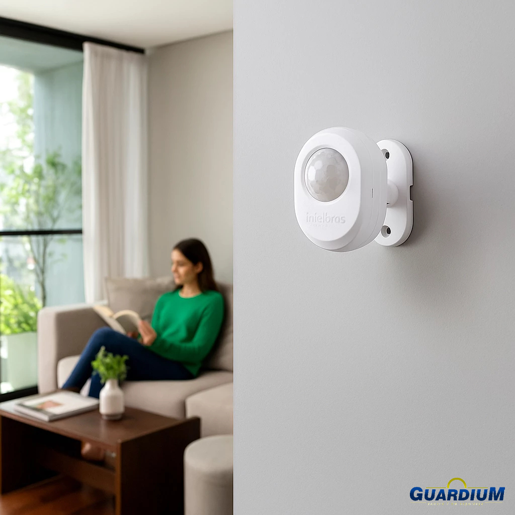 Sensor de Presença Intelbras ESPI 360A para Iluminação Automática com ângulo de 360°