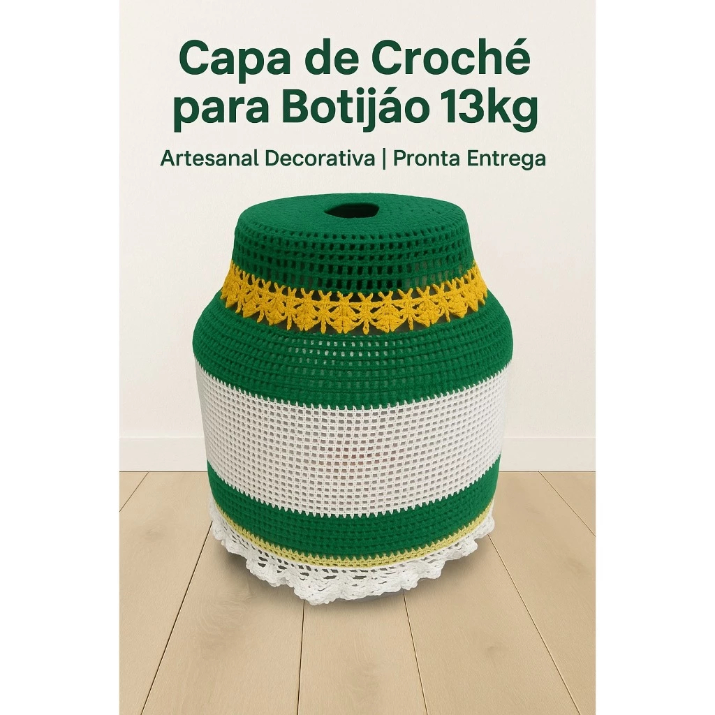 Capa para Botijão de gás de crochê/capa botijão, capa botijão crochê, capa gás, capa para botijão decorativa,capa artesa