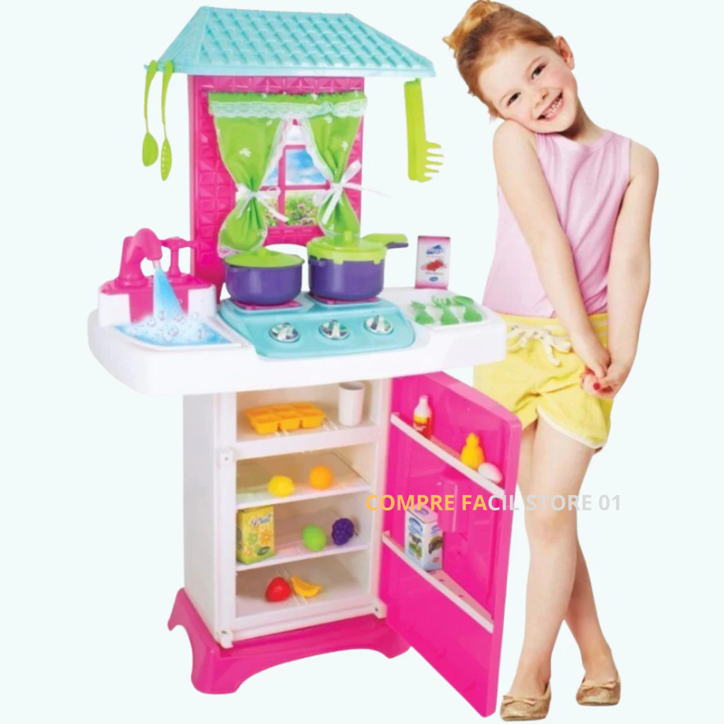 Cozinha Infantil Pia que Sai Água: Onde Comprar | BuscaProdutos