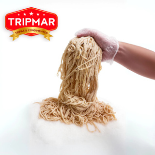 Tripa seca para fazer linguiça calibre 28/32 10 metros em Oferta na Shopee