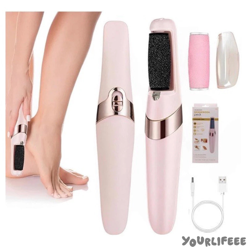 Lixador de Pé Elétrico - Esfoliador Tira Calos Pedicure Portátil em Oferta na Shopee