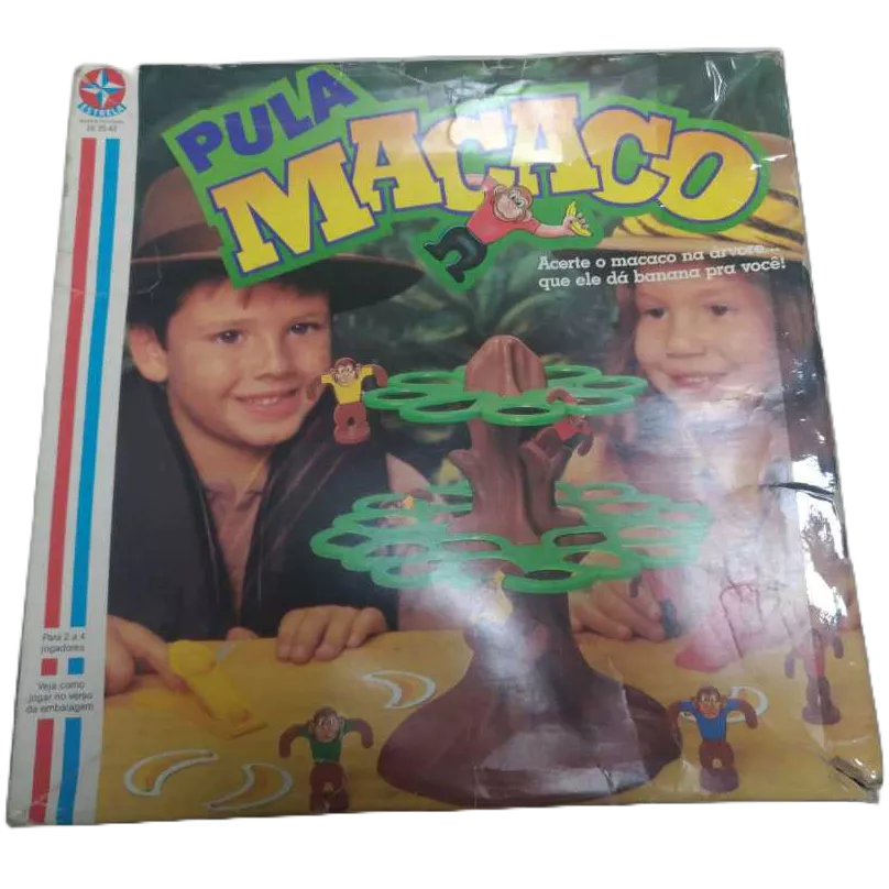 Jogo Pula Macaco Estrela Anos 80 *NO ESTADO*