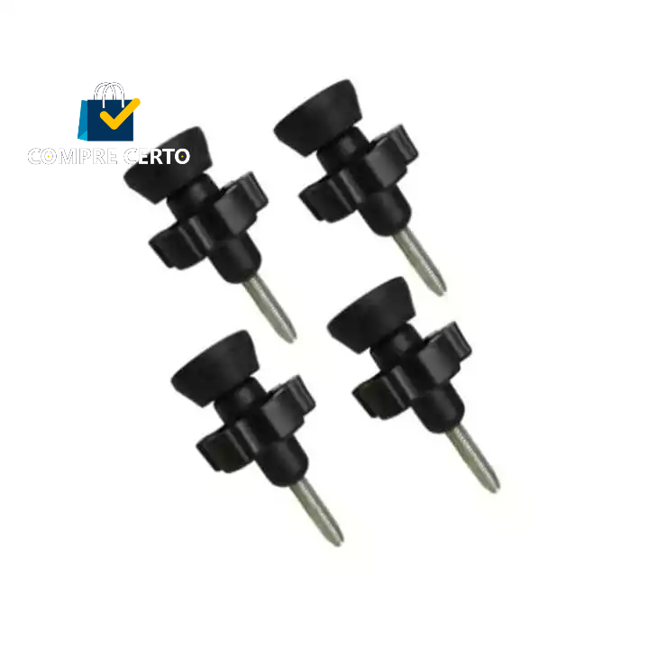 manipulo kit 4 peças para grade de proteção portão pet  ajustavel