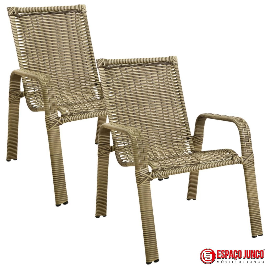 kit 2 cadeiras de área imperial cozinha varanda area de laser casa moveis