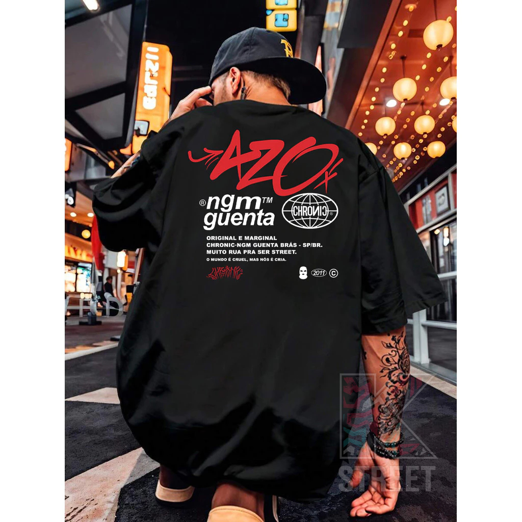 Camiseta Básica Chronic ® - Original e Marginal Camisa 100% Algodão Streetwear Temos Plus Size Lançamento - Envio Rápido