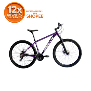 BICICLETA BIKE ARO 29 MTB ALUMÍNIO ABSOLUTE OU KSX 21V SHIMANO CABEAMENTO INTERNO UNISSEX em Oferta na Shopee