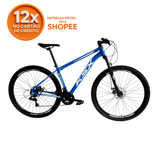 BICICLETA BIKE ARO 29 MTB ALUMÍNIO KSX 21V MARCHAS INDEX CABEAMENTO INTERNO UNISSEX em Oferta na Shopee