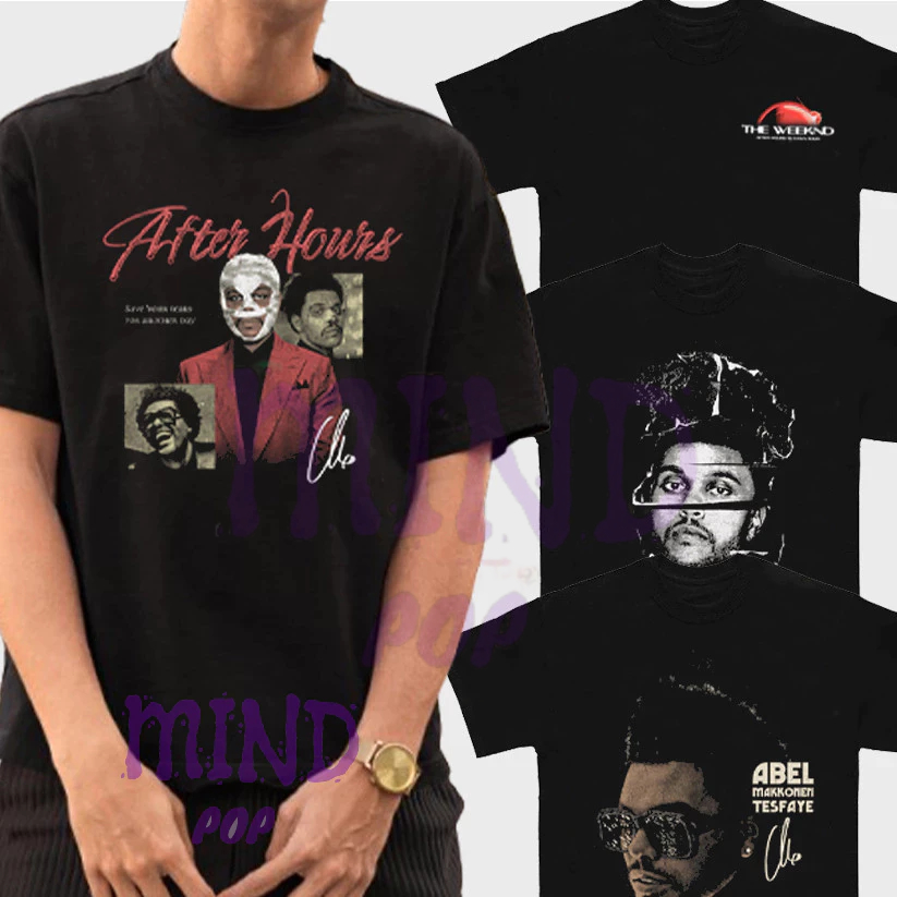 Camiseta Básica Cantor The Weeknd Vintage Camisa 100% Algodão Streetwear Temos Plus Size Lançamento - Envio Rápido em Oferta na Shopee