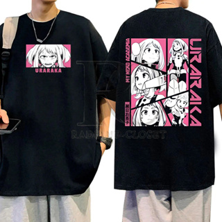 Camiseta Básica Anime My Hero Academia Ochaco Camisa 100% Algodão Streetwear Temos Plus Size Lançamento - Envio Rápido em Oferta na Shopee