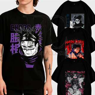 Camiseta Básica Anime Jujutsu Choso Camisa 100% Algodão Streetwear Temos Plus Size Lançamento - Envio Rápido em Oferta na Shopee