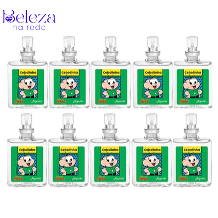 Kit 10 Perfumes Deo Colônia Cebolinha Turma Da Mônica Jequiti 10x25ml (10 Cebolinha 25ml)