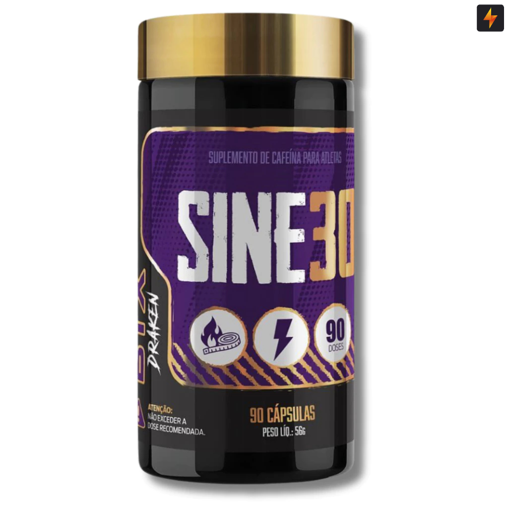 Sine30 Termogênico 90 Cápsulas Btx Draken em Oferta na Shopee