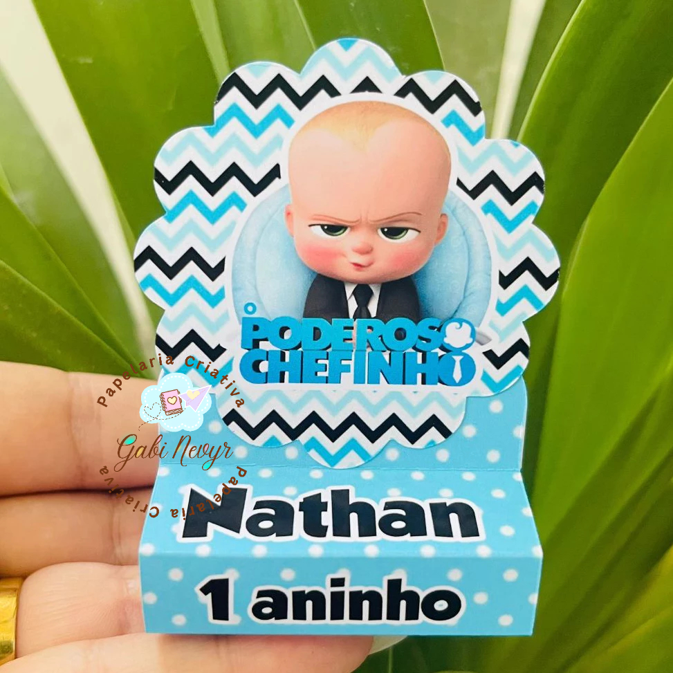 Porta Bis Duplo Poderoso Chefinho | Lembrancinhas personalizadas | Mimos | Aniversário infantil