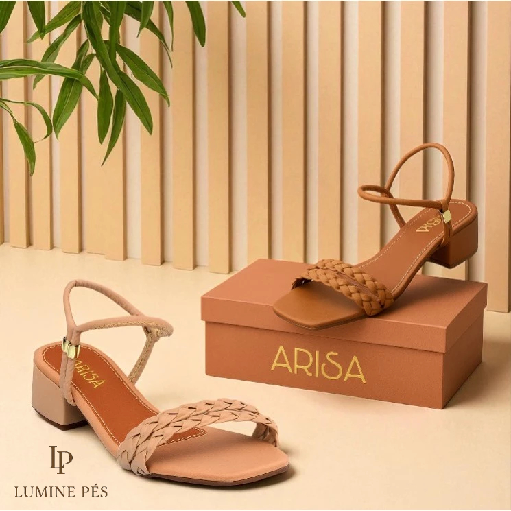 Kit com Duas Sandálias Femininas – Elegância e Conforto Todos os Dias