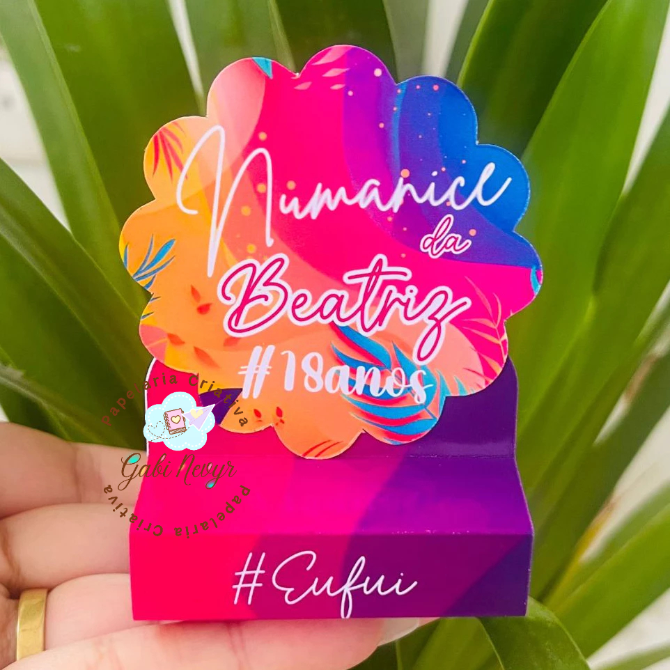 Porta Bis Duplo Numanice Ludimila Tardezinha | Lembrancinhas personalizadas | Mimos | Aniversário infantil