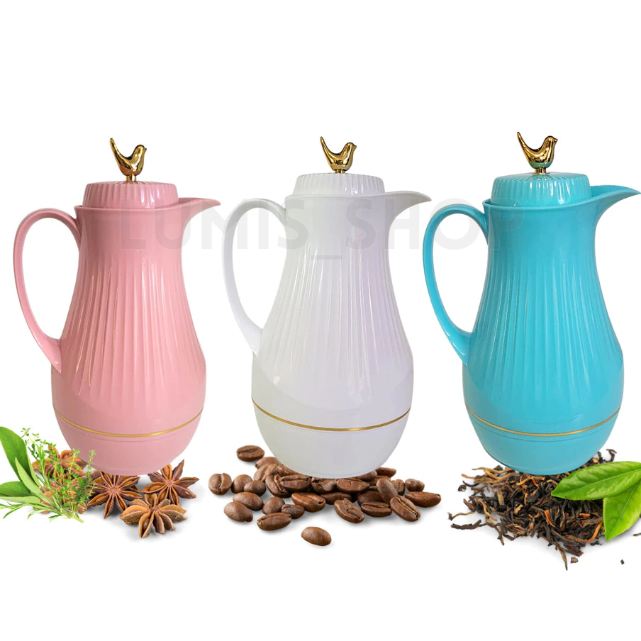 GARRAFA TERMICA LUXO 1L BEBIDA QUENTE POR ATÉ 8H ELEGANCIA E QUALIDADE em Oferta na Shopee