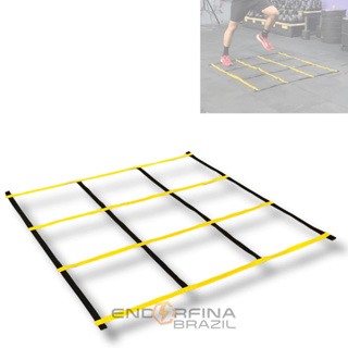 Escada de Agilidade Funcional QUADRADA Circuito Treinamento em Oferta na Shopee