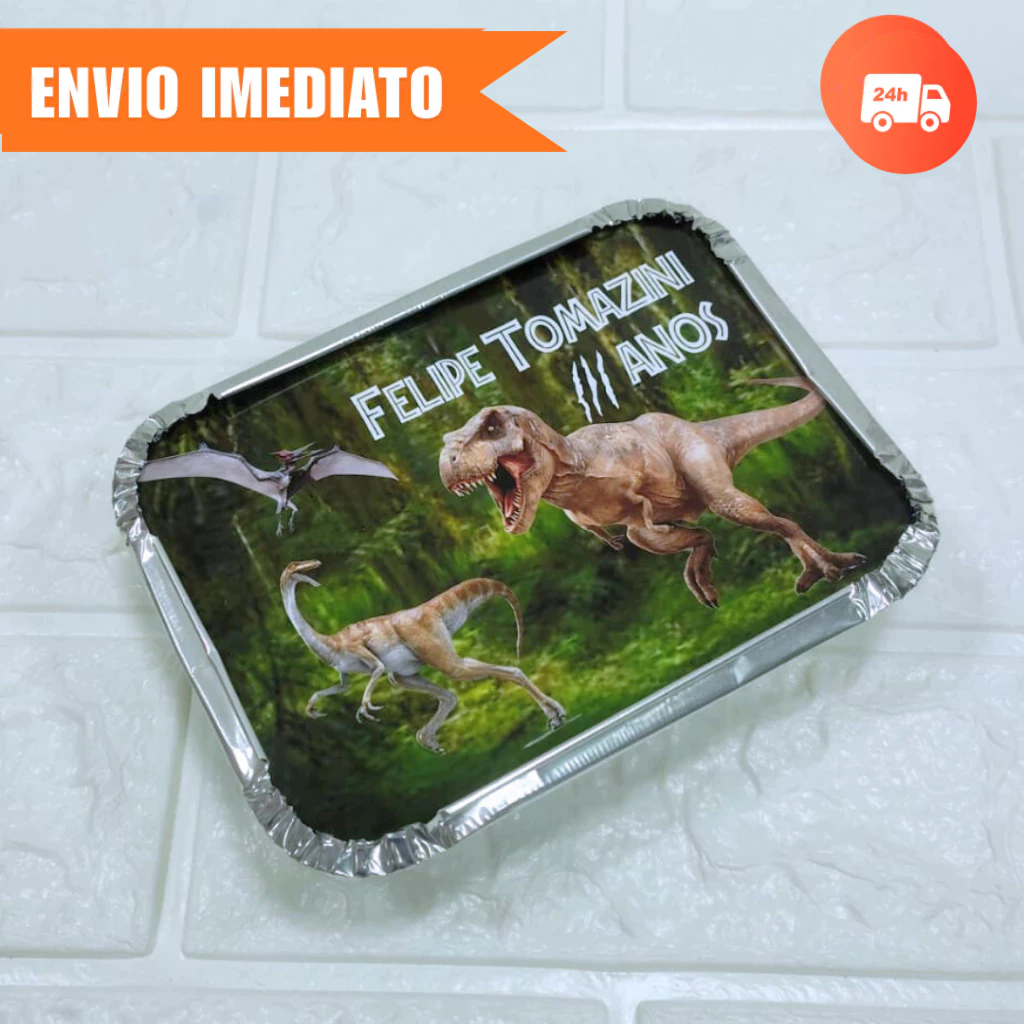 Marmitas Personalizadas DINOSSAURO l Marmitinha Personalizadas l Lembrancinhas l Festa Infantil