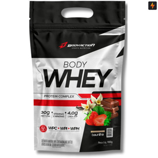 Body Whey 900g com Whey Protein concentrado 30g de proteína por dose - Original em Oferta na Shopee