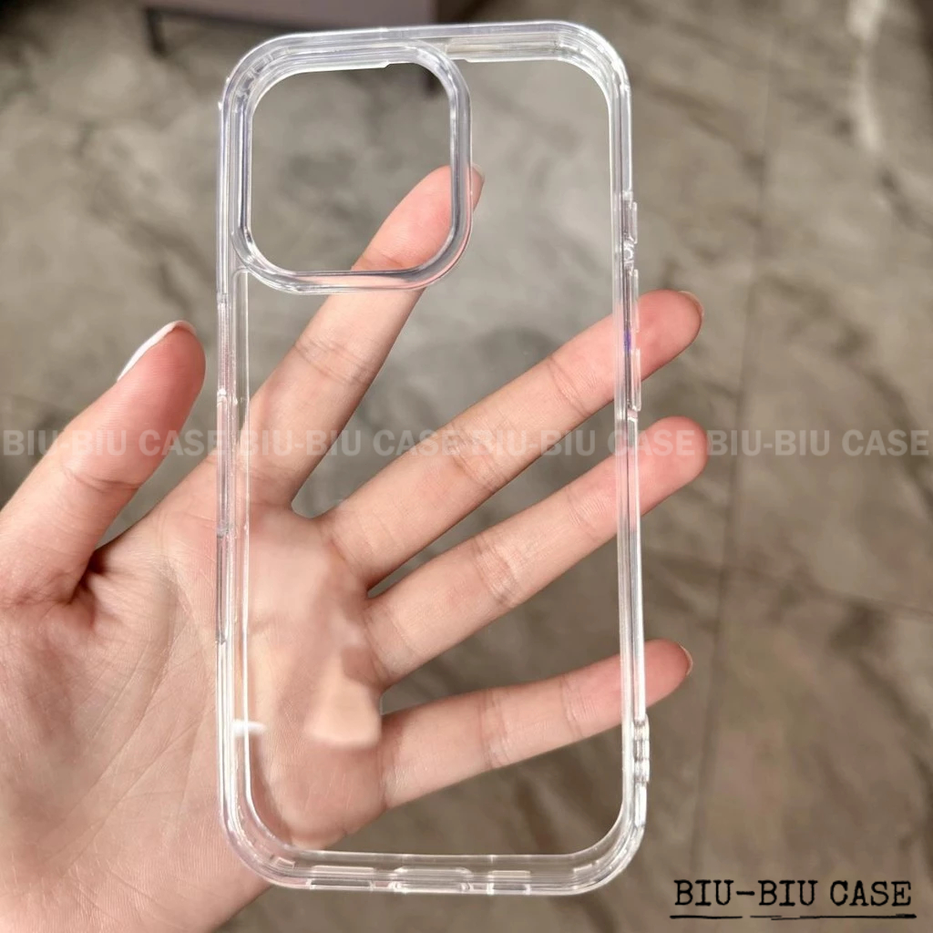 Capa Capinha Tpu Anti Impacto Transparente Para IPhone XR 11 12 13 14 15 16 17 Pro Max Capa transparente para iPhone 01