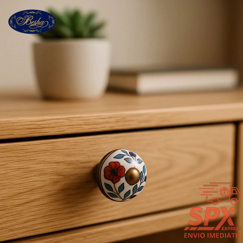 Puxador Redondo Branco: Onde Comprar | BuscaProdutos