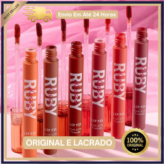 Lip Fix Tint Ruby Kisses - Lip Tint Alta Fixação Matte 2ml em Oferta na Shopee