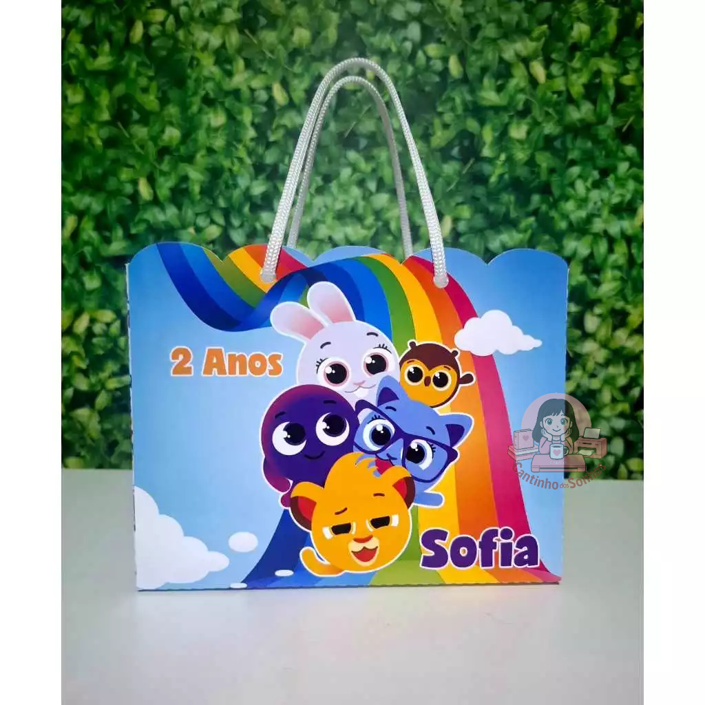 Sacolinha Surpresa M BOLOFOFOS | PEGUE E MONTE - Lembrancinhas personalizadas | Festa Infantil.