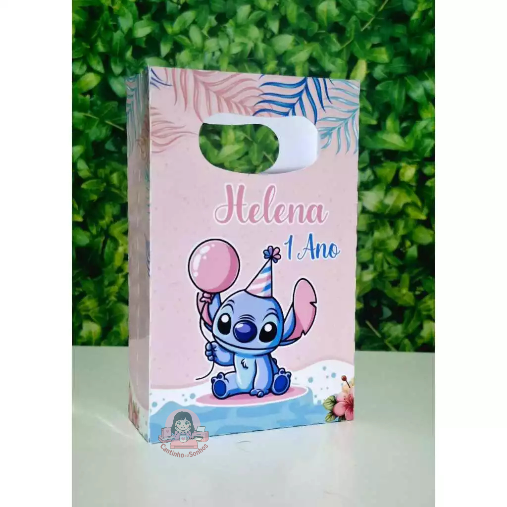Sacolinha Surpresa P Minnie Aquarela | PEGUE E MONTE - Lembrancinhas personalizadas | Festa Infantil.
